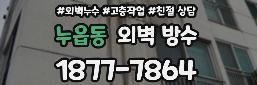 누읍동 외벽 방수