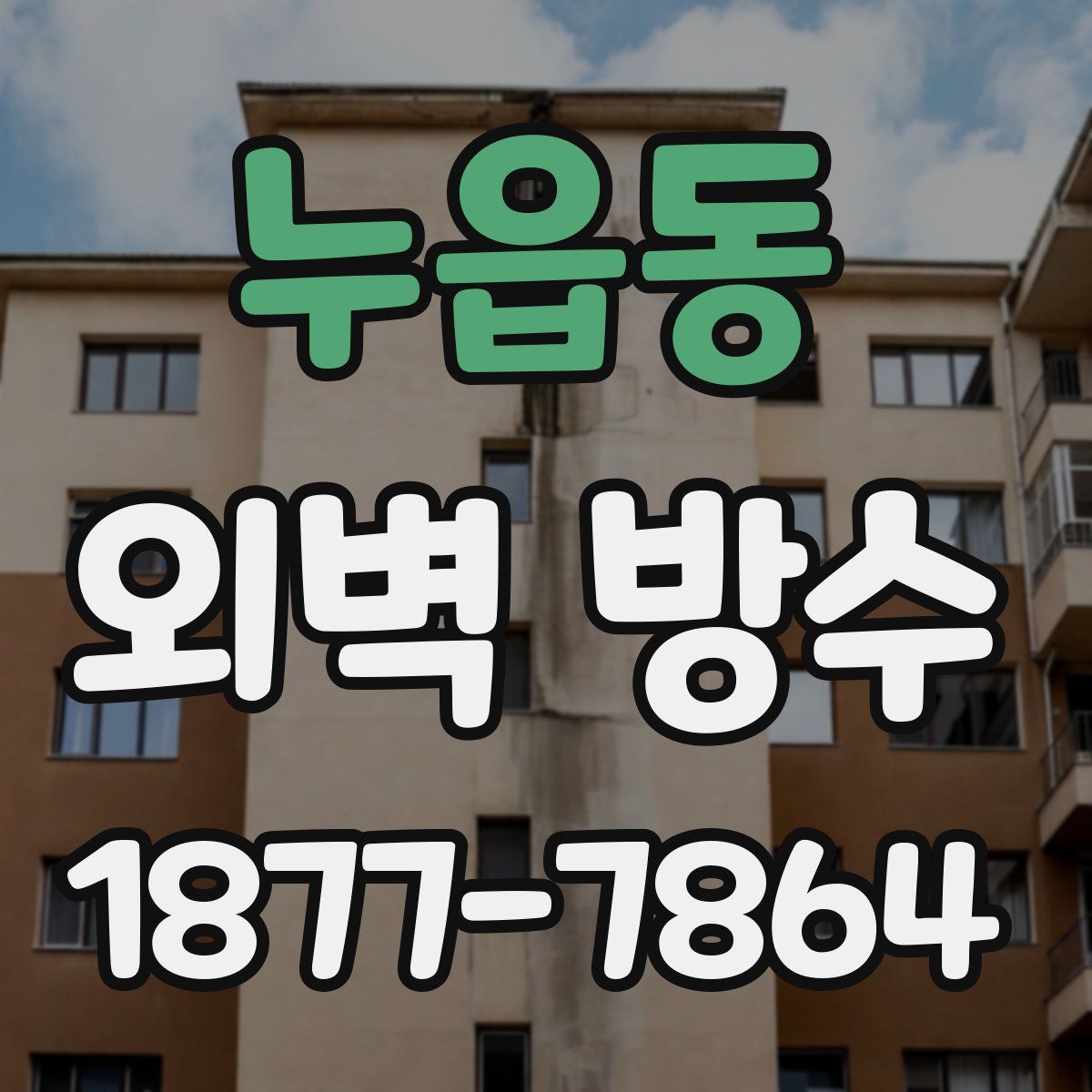 누읍동 외벽 방수
