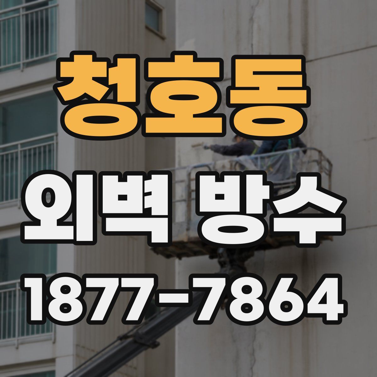 청호동 외벽 방수