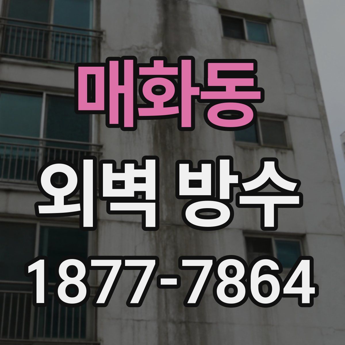 매화동 외벽 방수