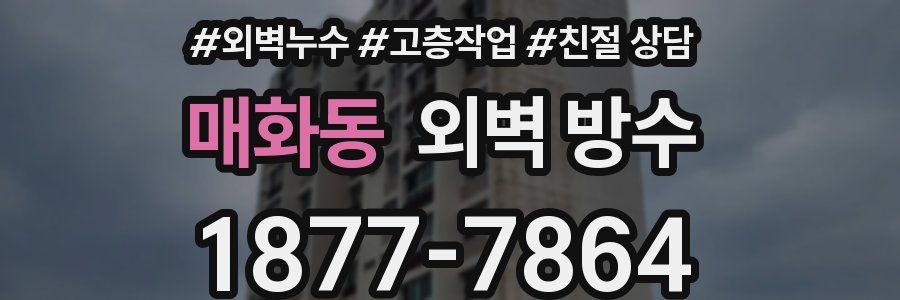 매화동 외벽 방수