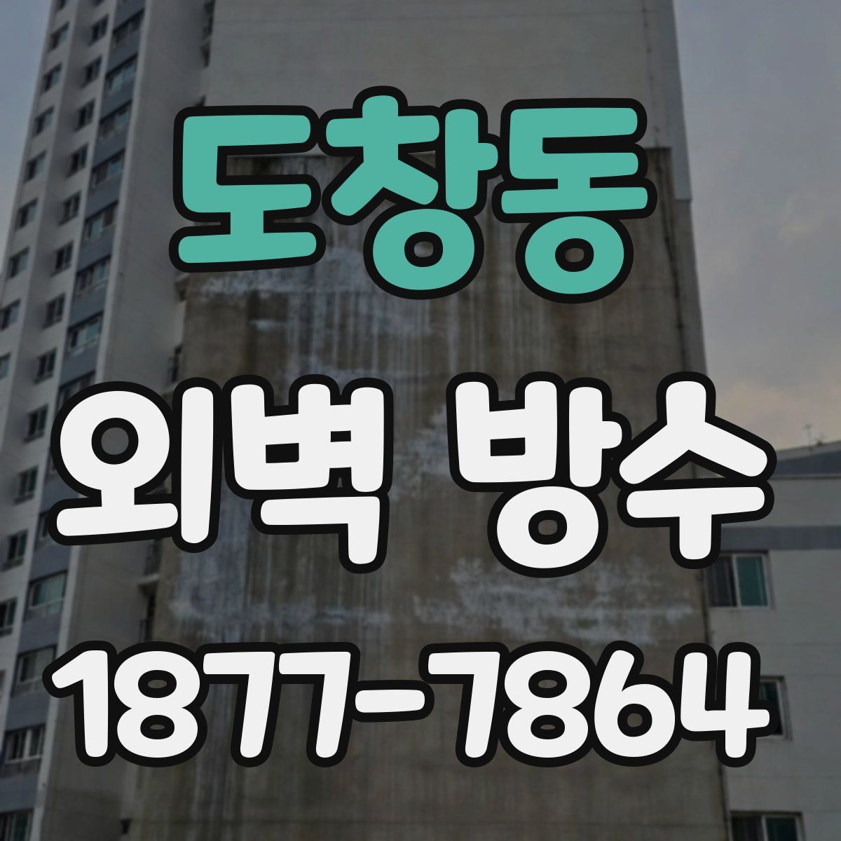 도창동 외벽 방수