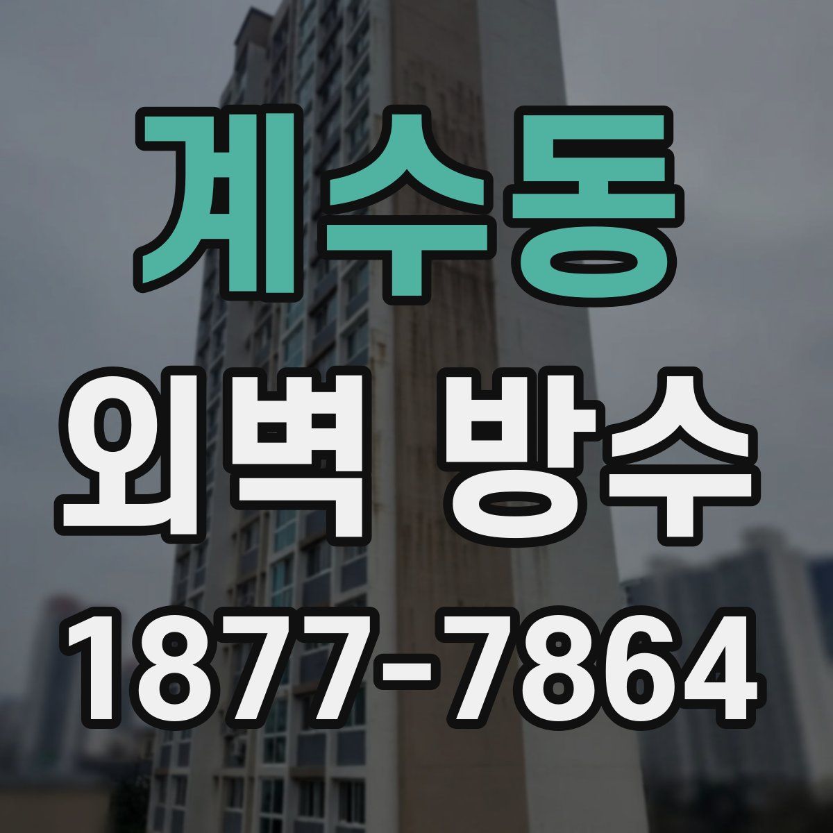 계수동 외벽 방수