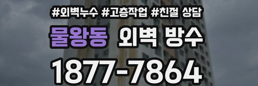 물왕동 외벽 방수