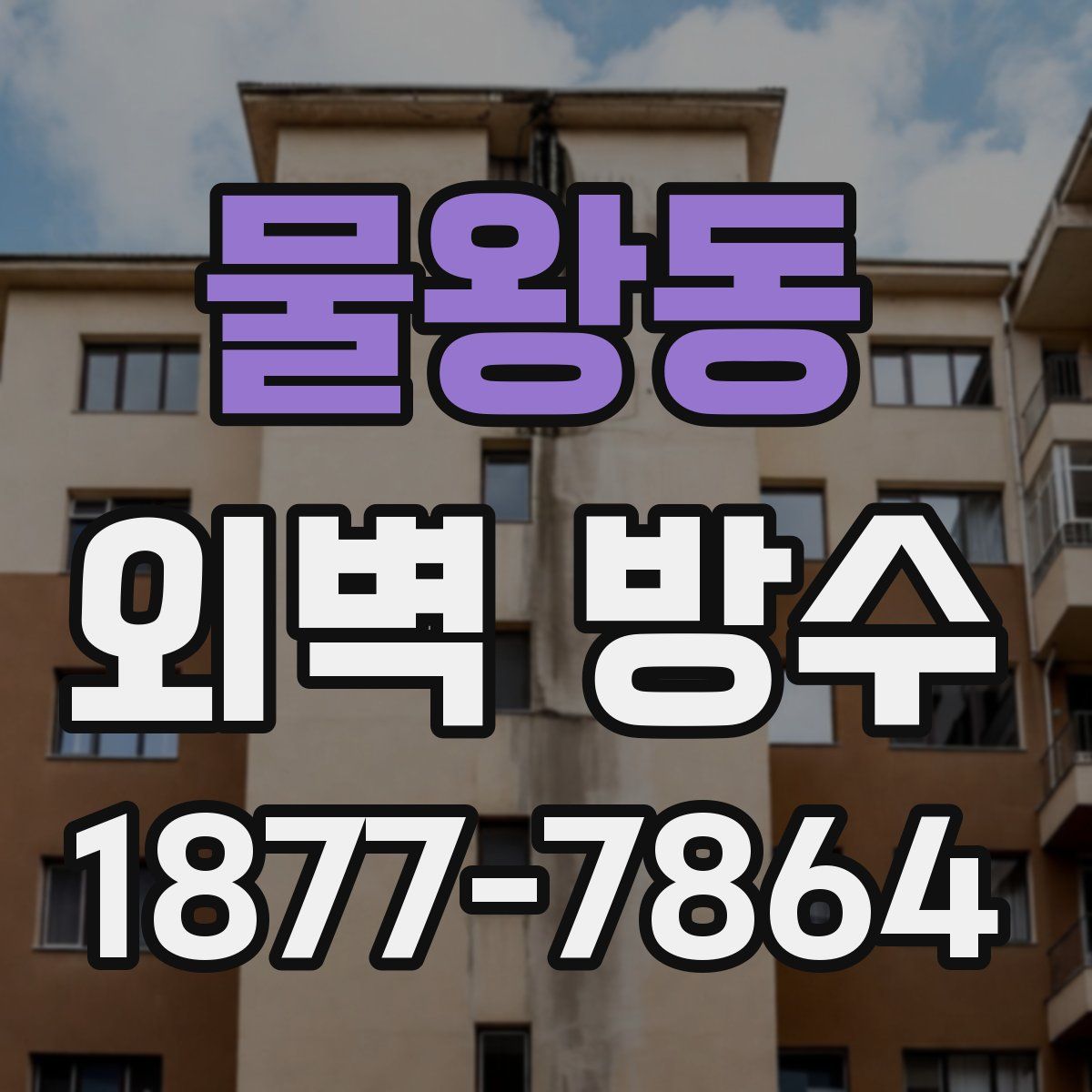 물왕동 외벽 방수