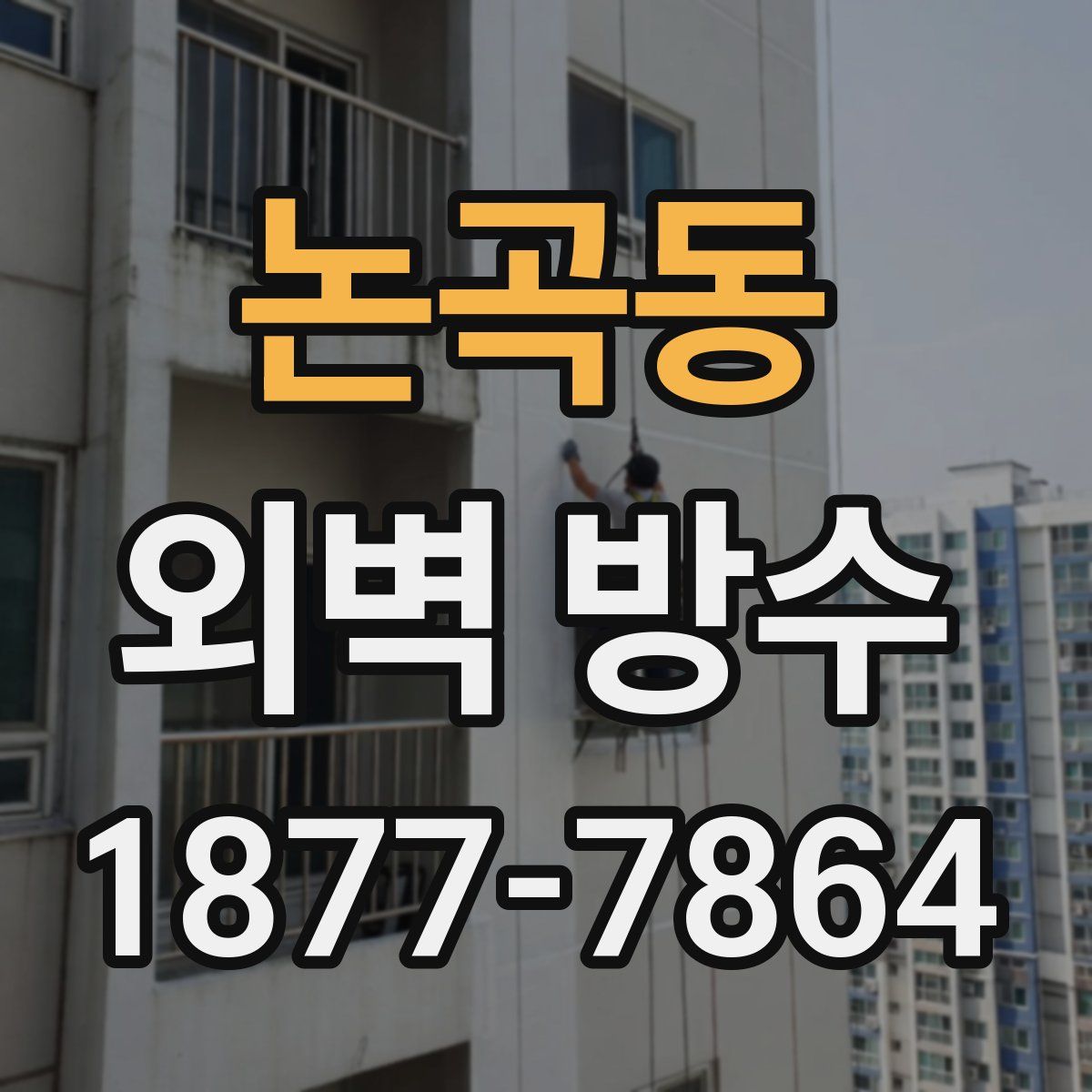 논곡동 외벽 방수