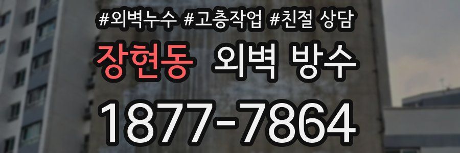 장현동 외벽 방수