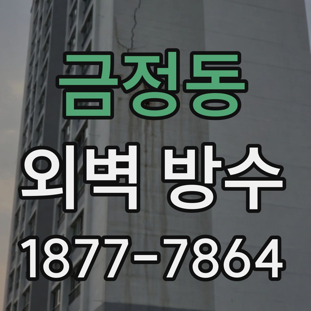 금정동 외벽 방수