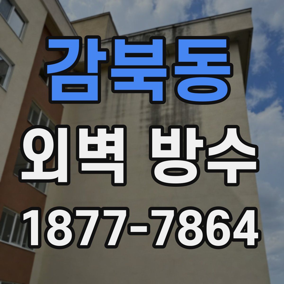 감북동 외벽 방수