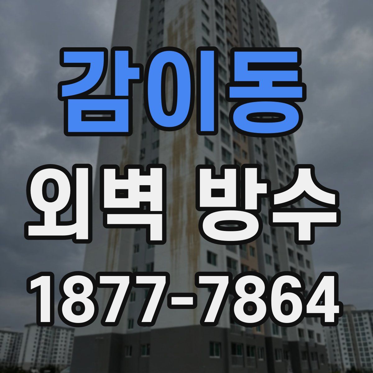 감이동 외벽 방수