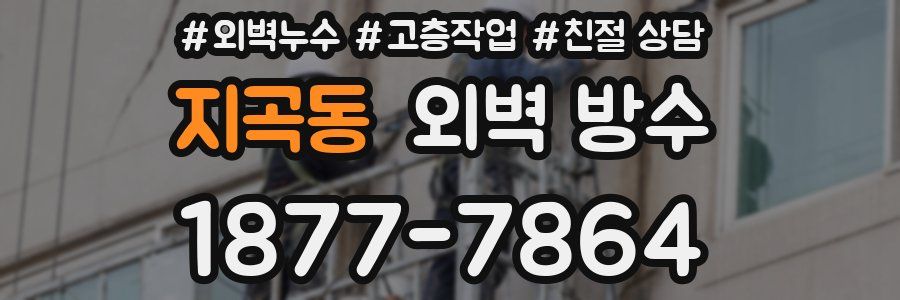 지곡동 외벽 방수