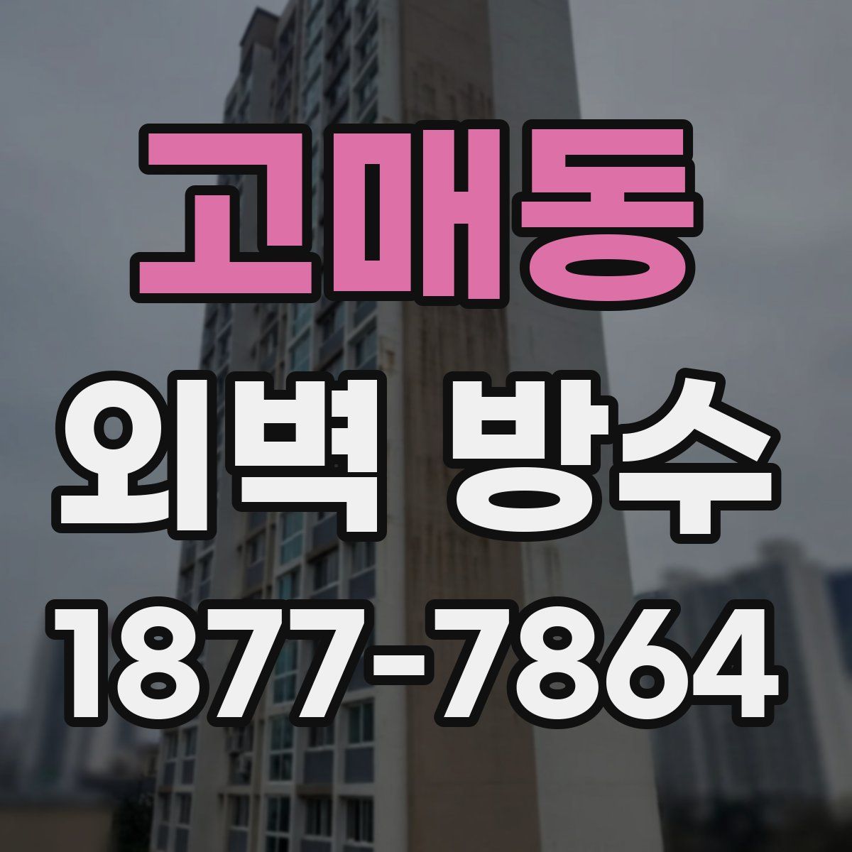 고매동 외벽 방수