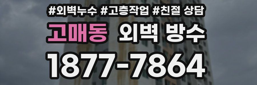 고매동 외벽 방수
