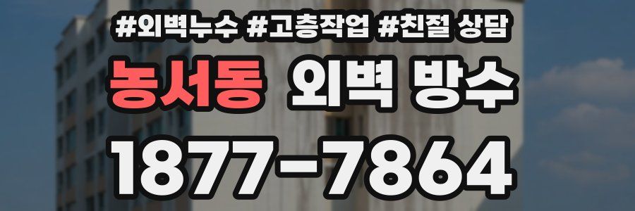 농서동 외벽 방수