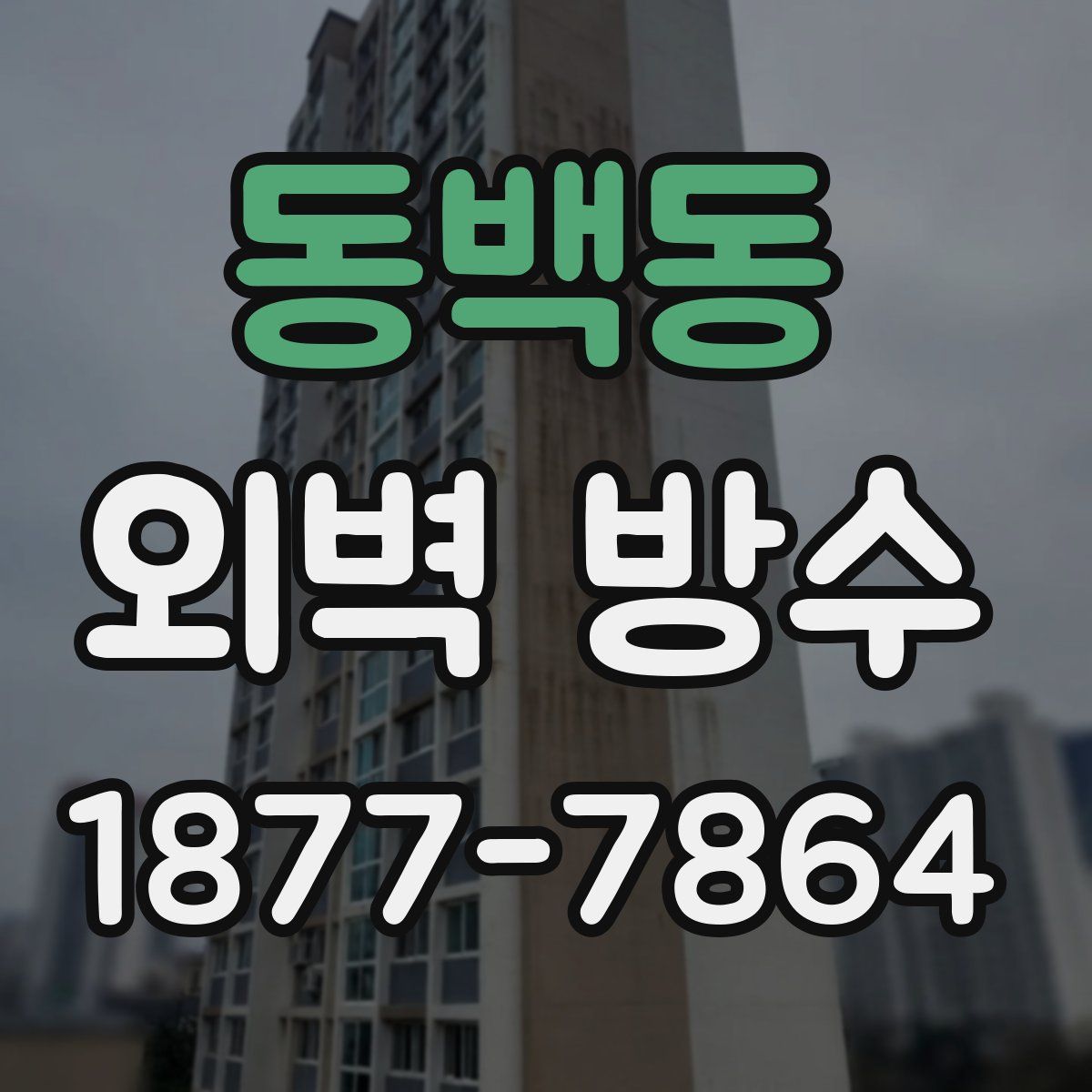 동백동 외벽 방수
