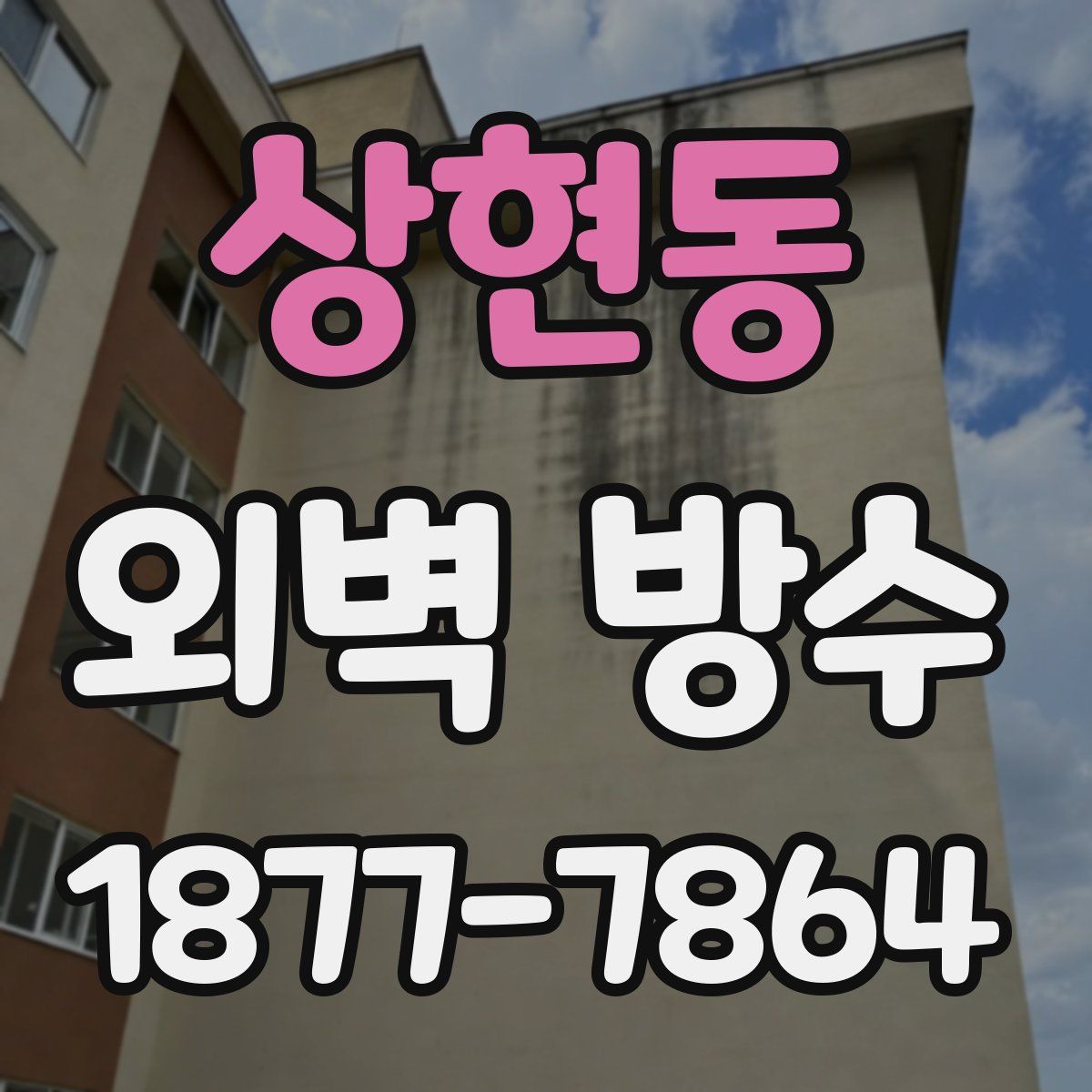 상현동 외벽 방수