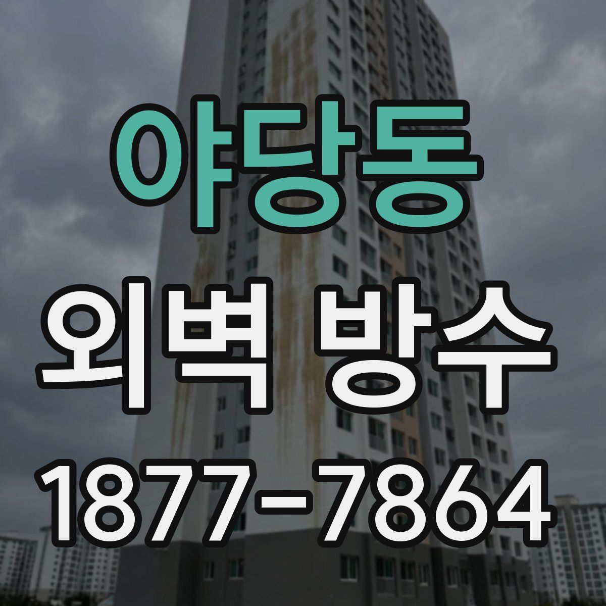 야당동 외벽 방수
