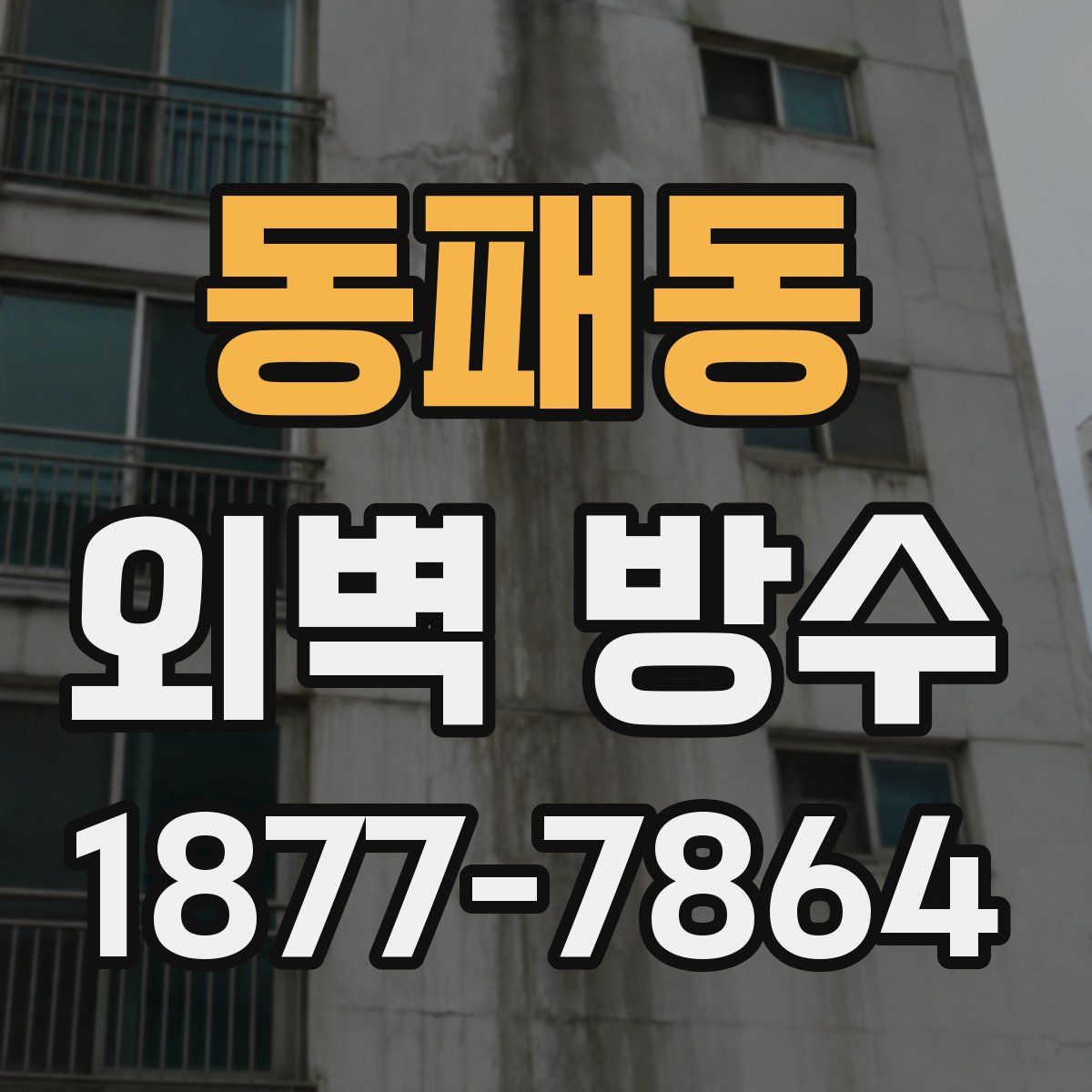 동패동 외벽 방수