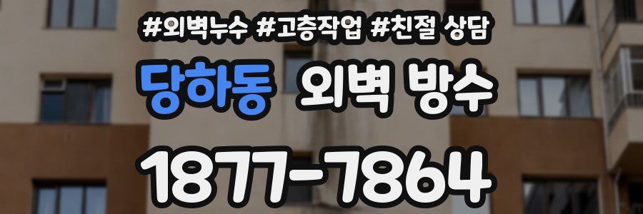 당하동 외벽 방수