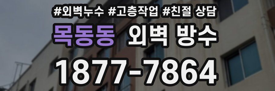 목동동 외벽 방수