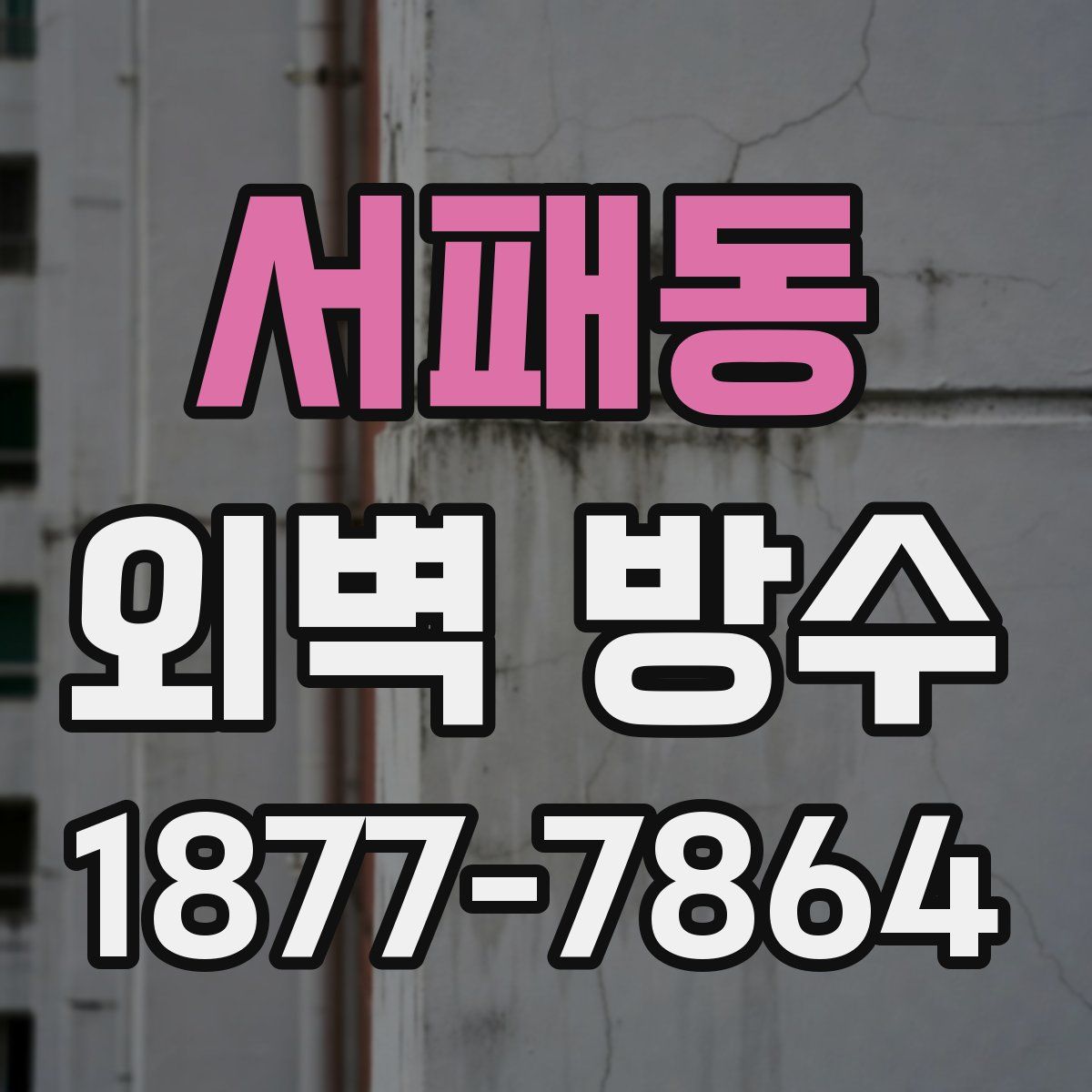 서패동 외벽 방수