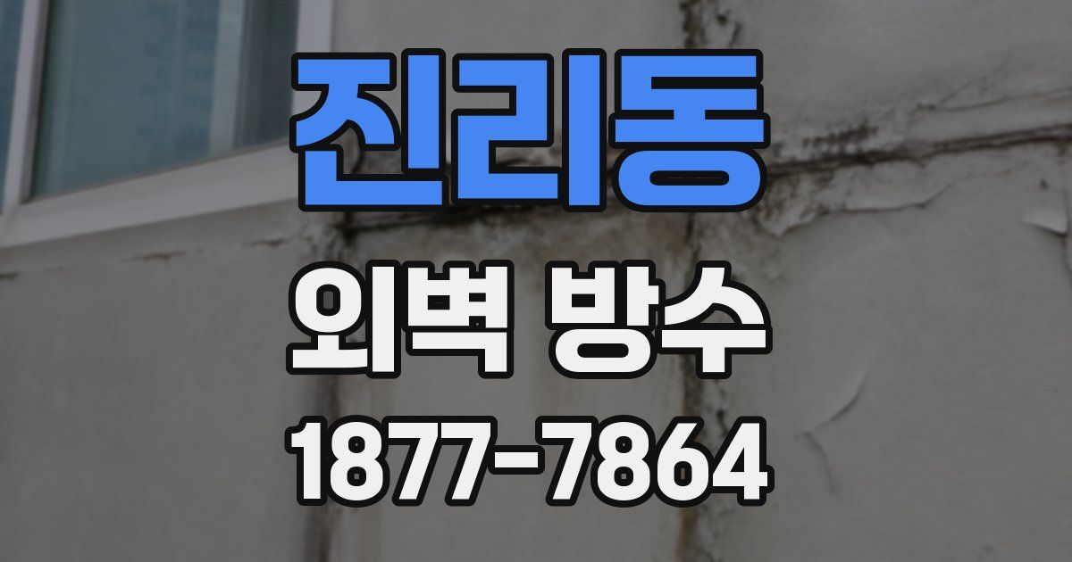 진리동 외벽 방수