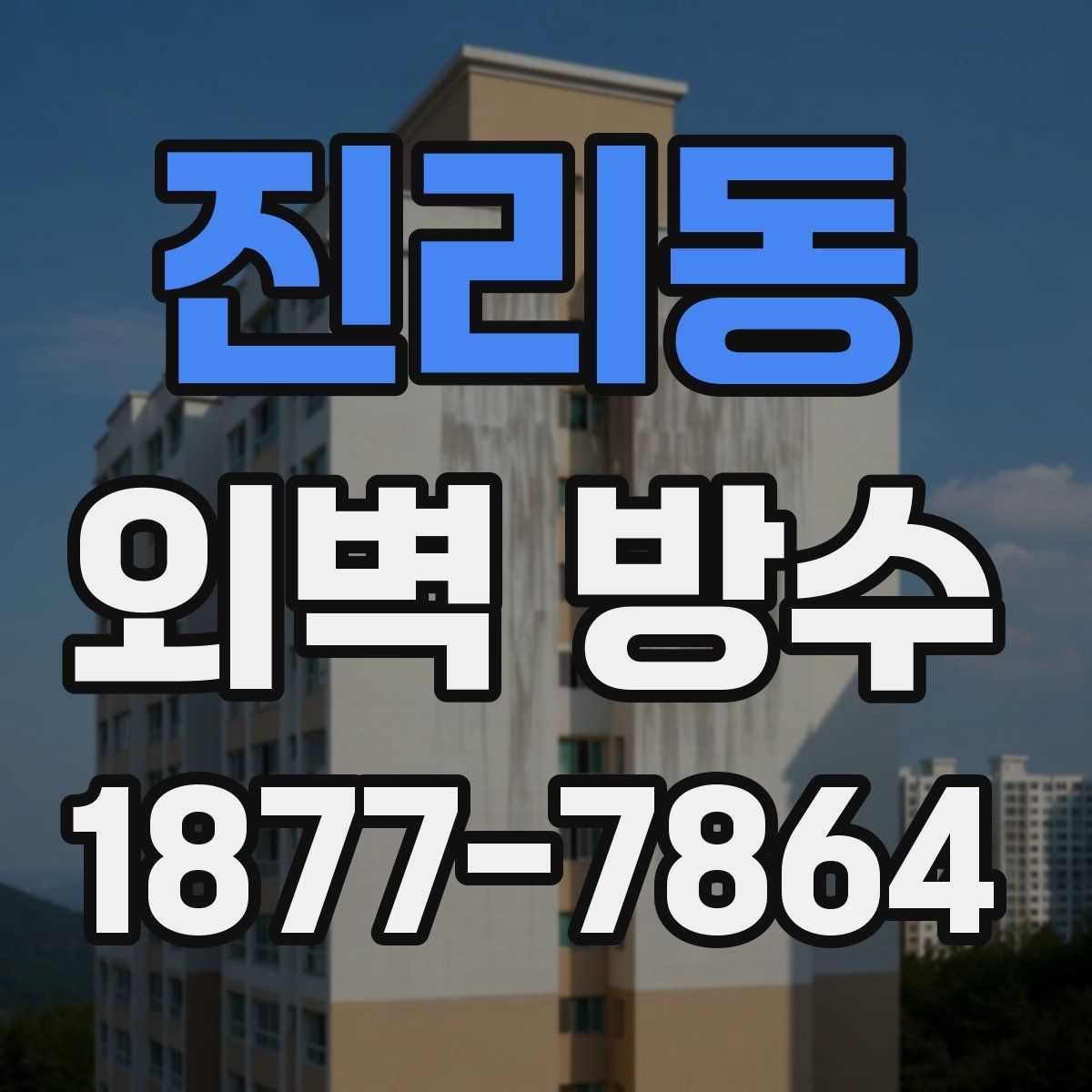 진리동 외벽 방수