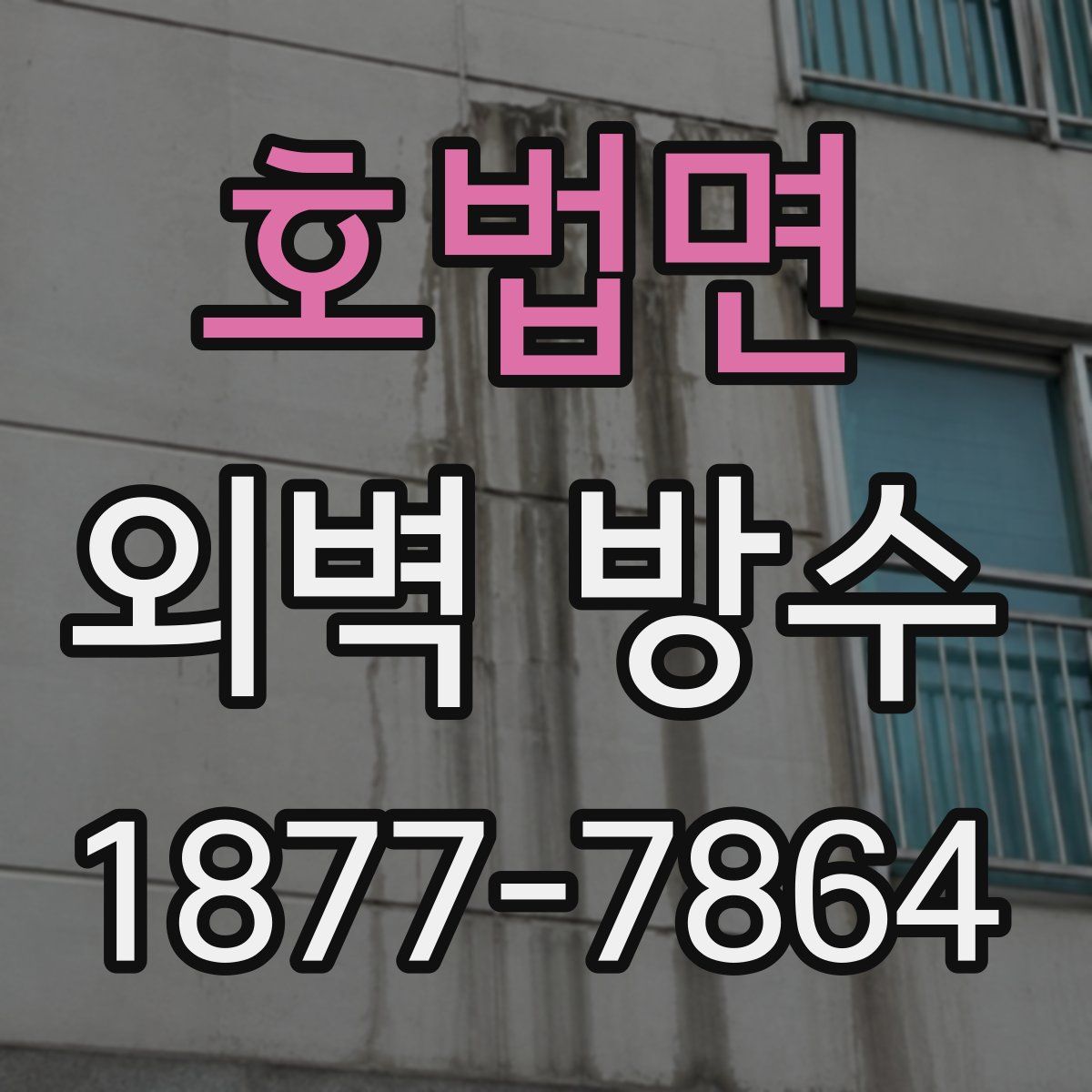 호법면 외벽 방수