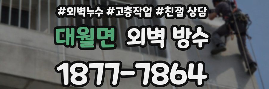 대월면 외벽 방수