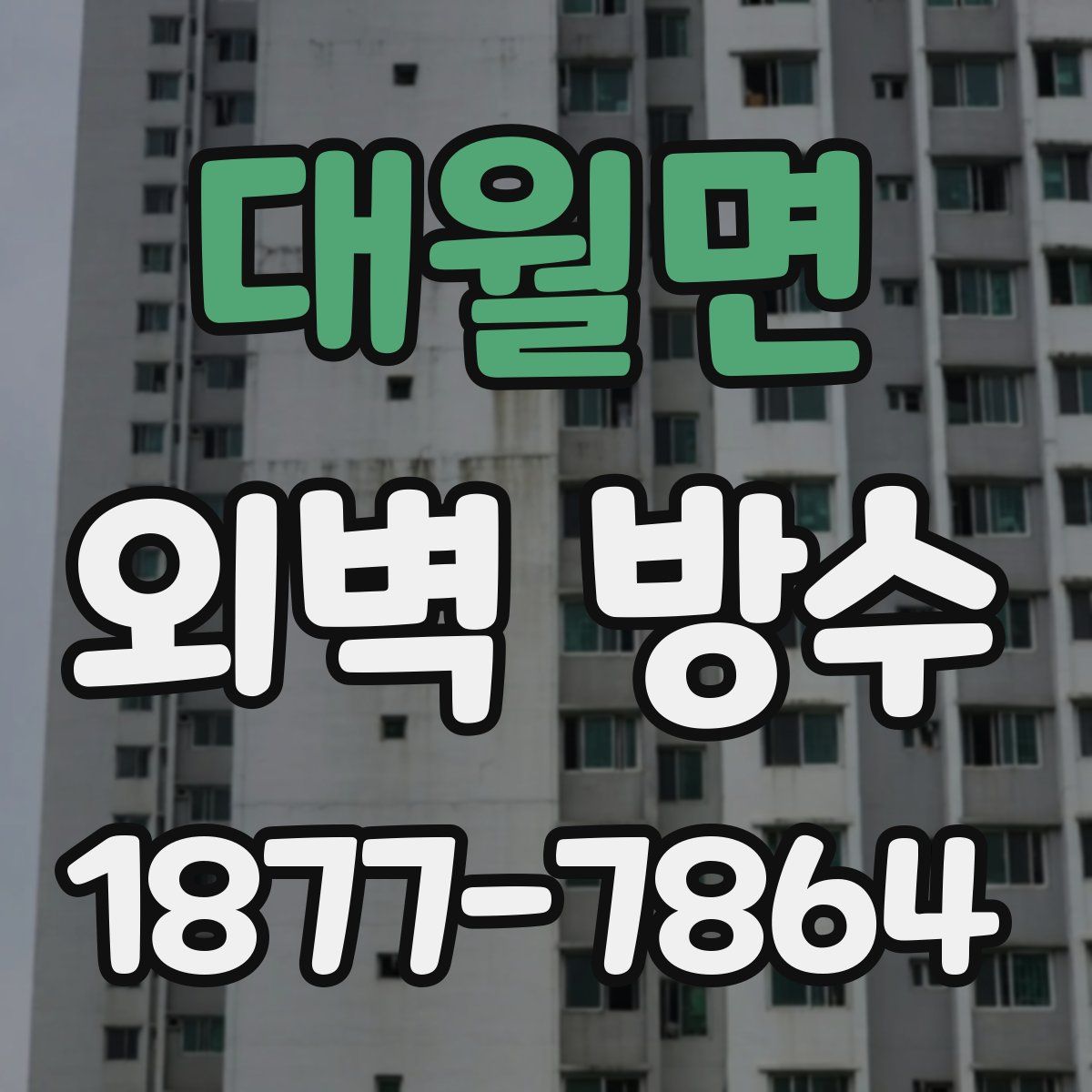 대월면 외벽 방수