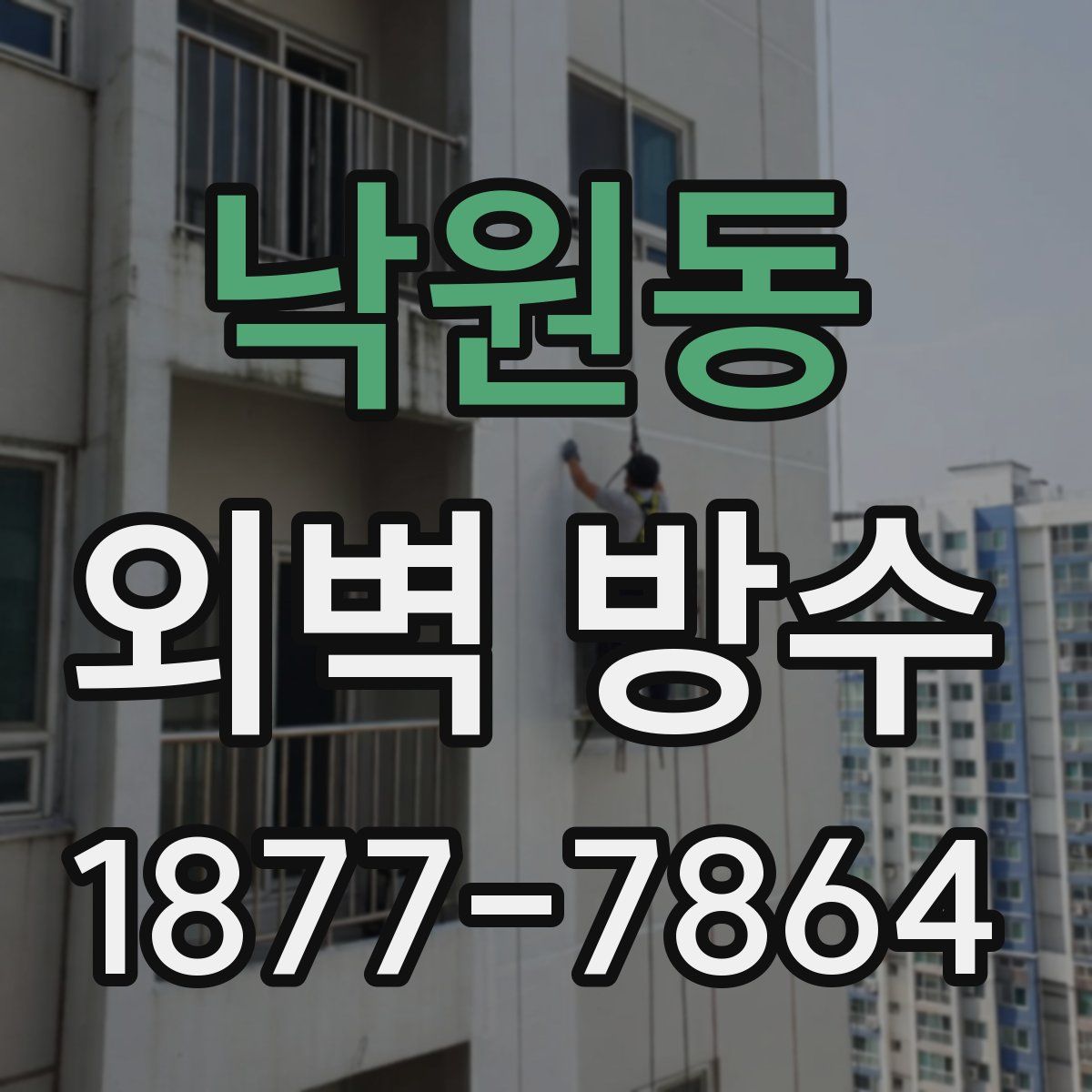 낙원동 외벽 방수