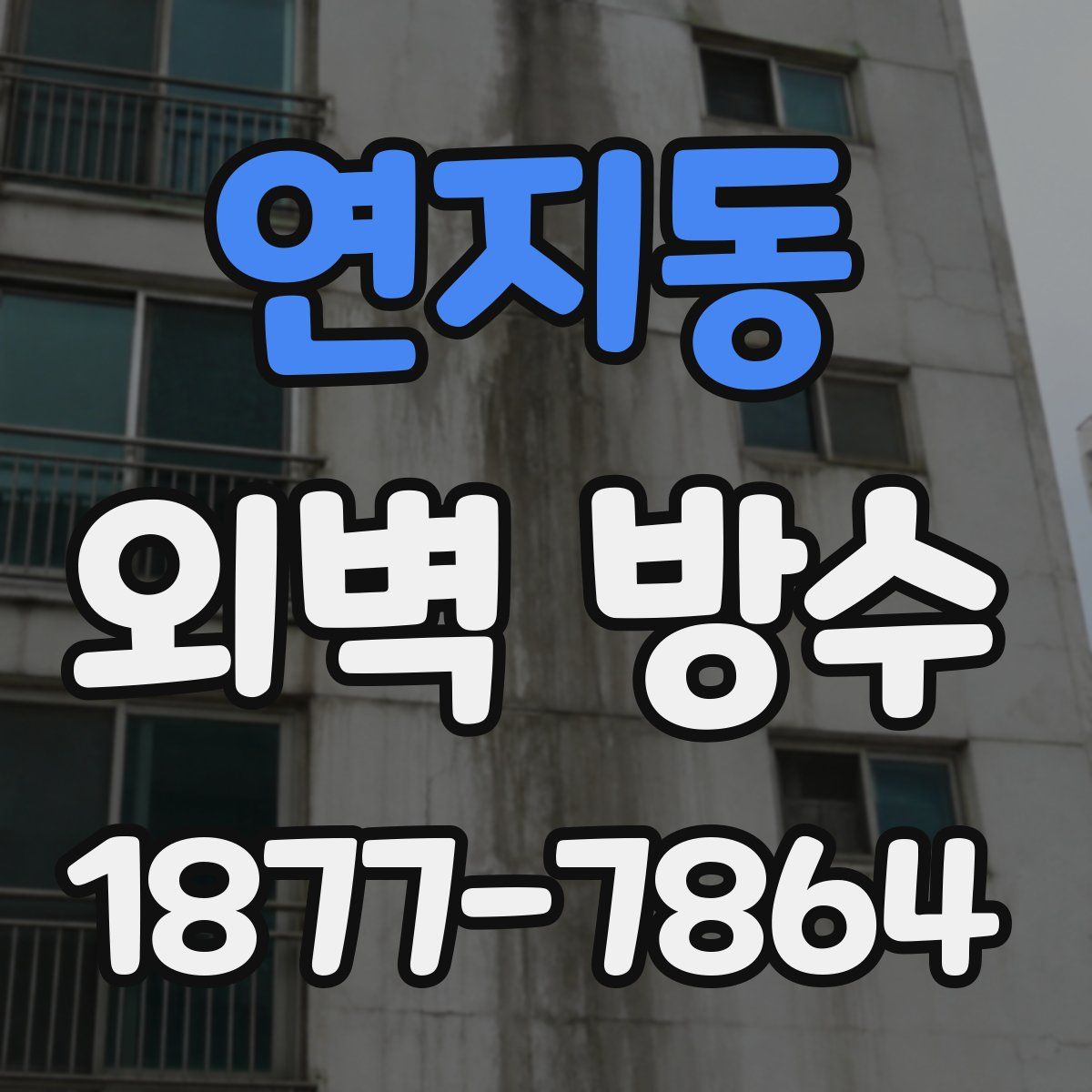 연지동 외벽 방수