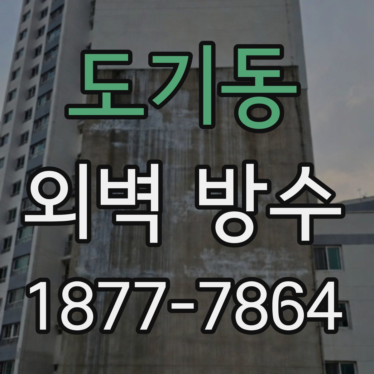 도기동 외벽 방수