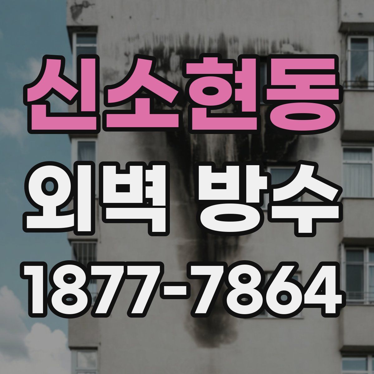 신소현동 외벽 방수