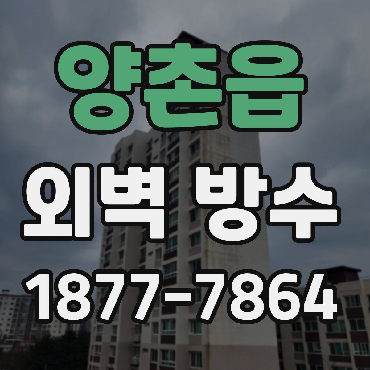 양촌읍 외벽 방수