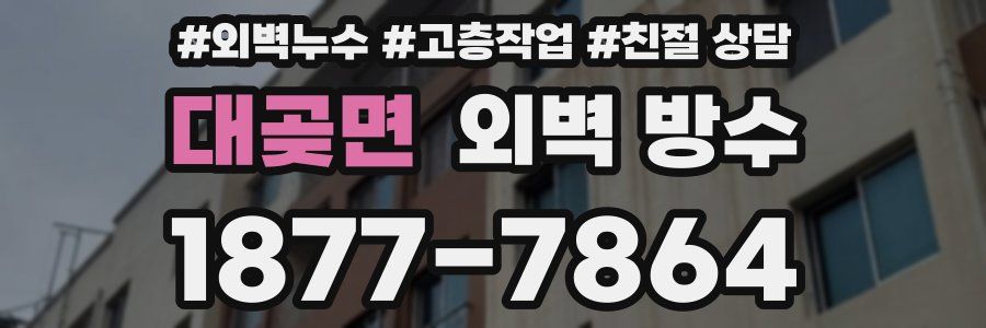 대곶면 외벽 방수