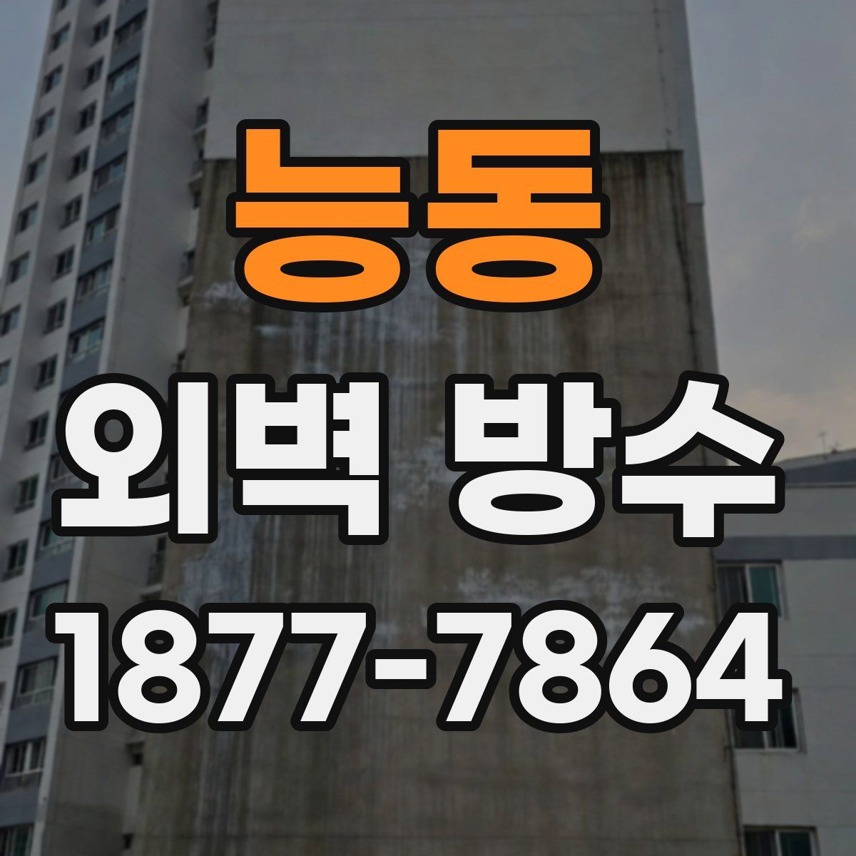 능동 외벽 방수