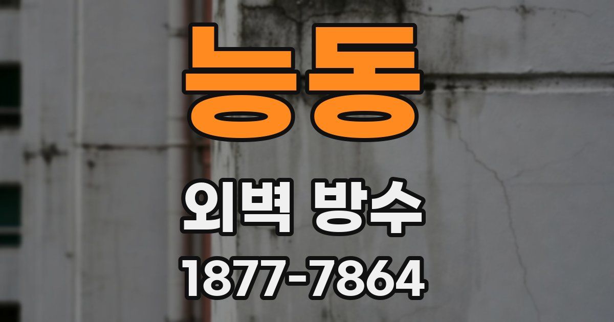 능동 외벽 방수