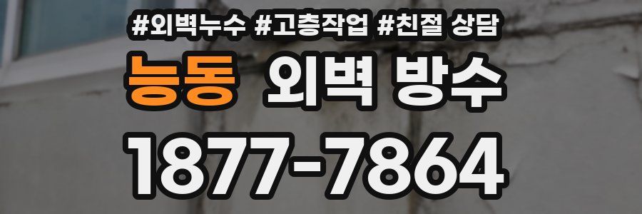 능동 외벽 방수