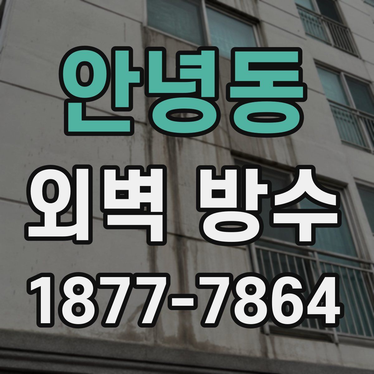 안녕동 외벽 방수
