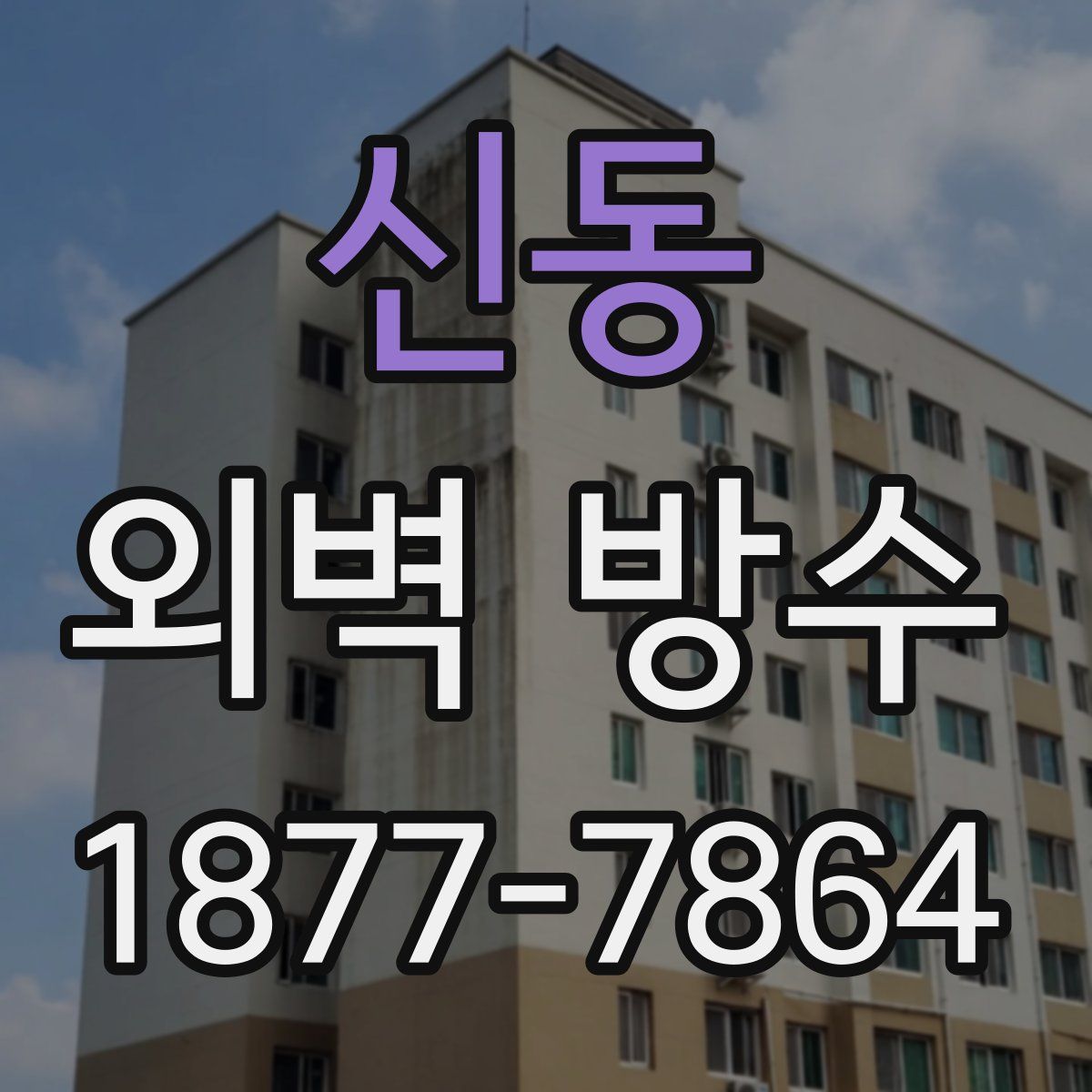 신동 외벽 방수