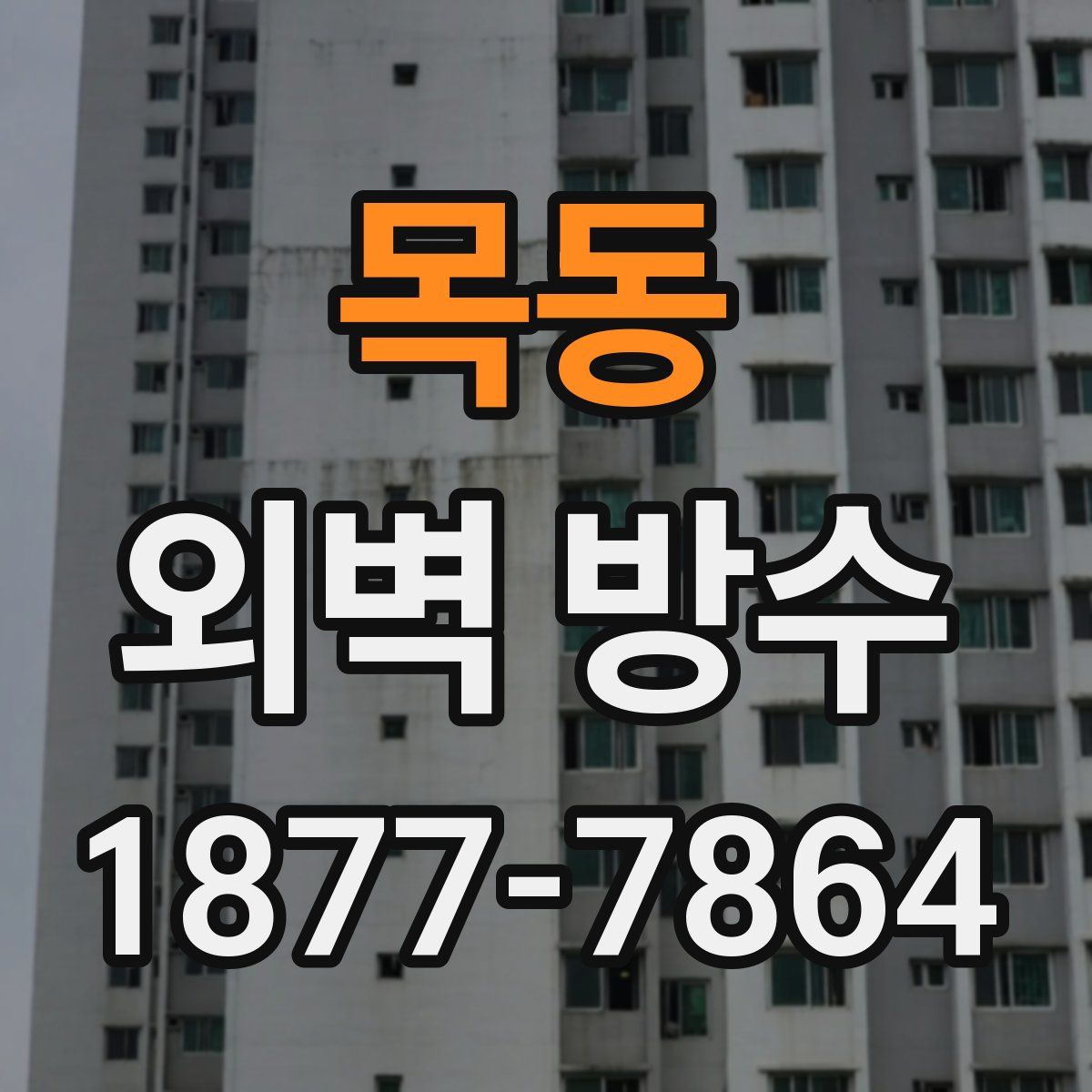 목동 외벽 방수