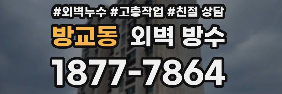 방교동 외벽 방수