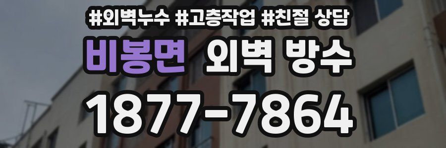 비봉면 외벽 방수