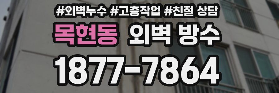 목현동 외벽 방수
