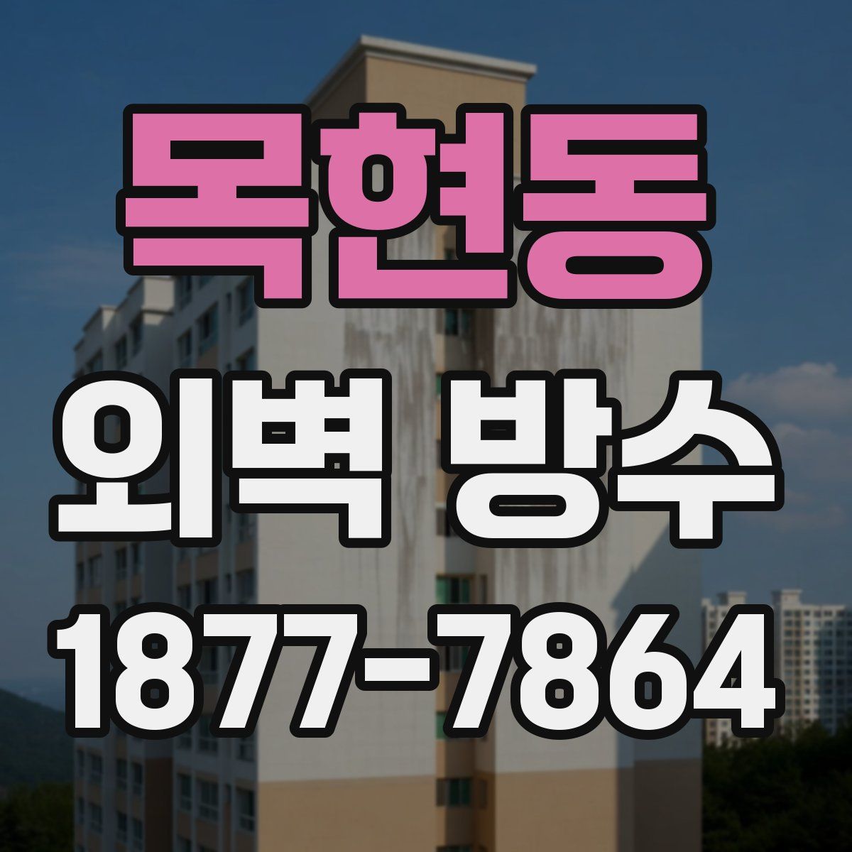 목현동 외벽 방수