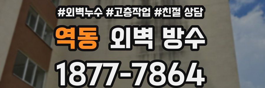 역동 외벽 방수
