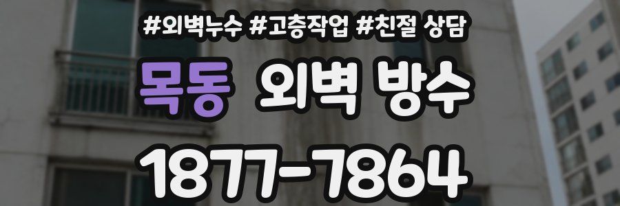 목동 외벽 방수