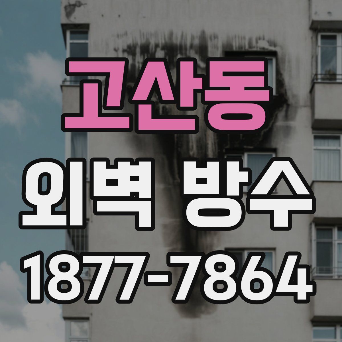 고산동 외벽 방수