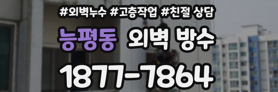 능평동 외벽 방수